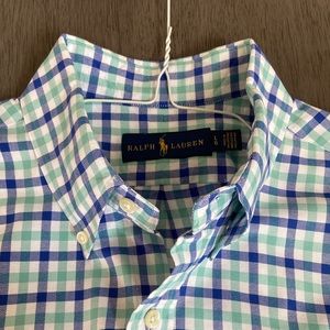 Large Plaid Ralph Lauren button-up